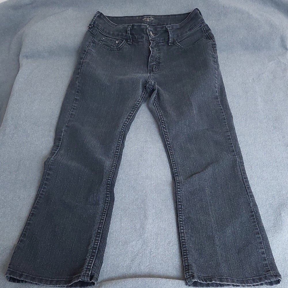 Lee Women's Dark Gray Flare Jeans 8P